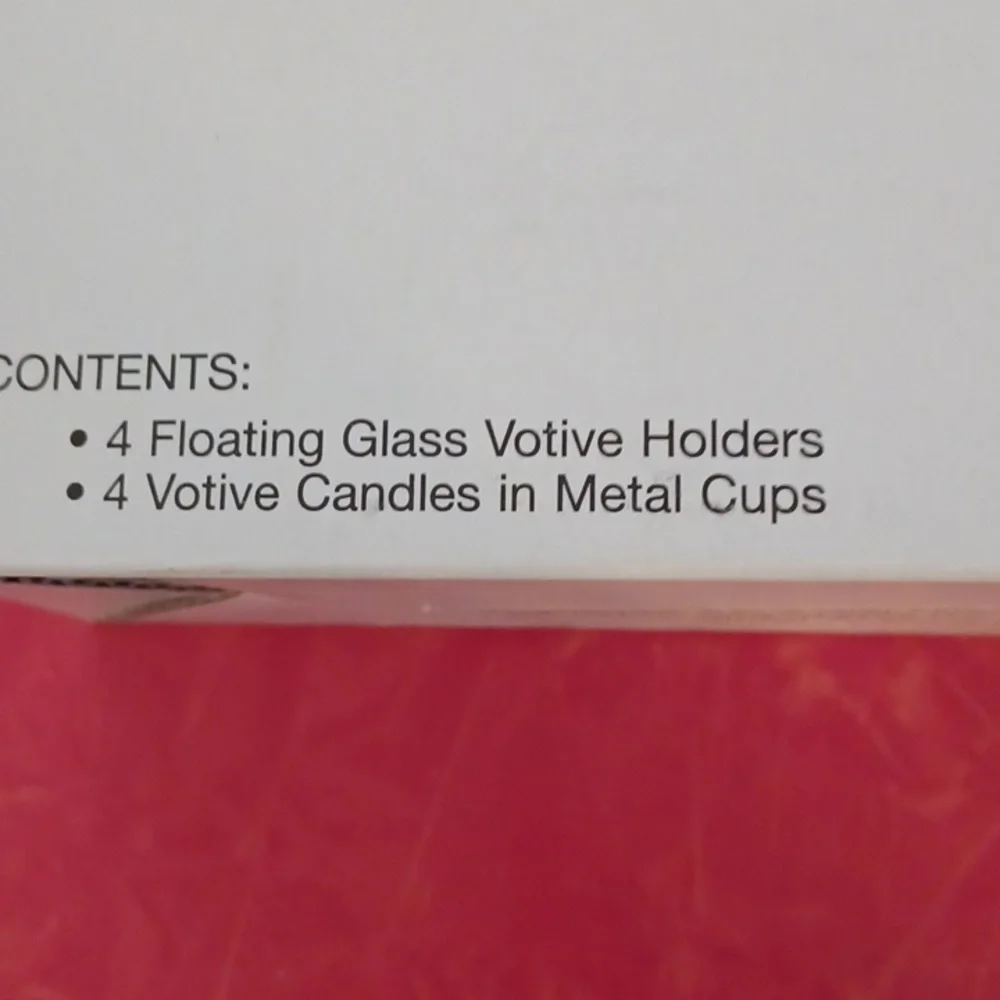 Department 56 new clear glass